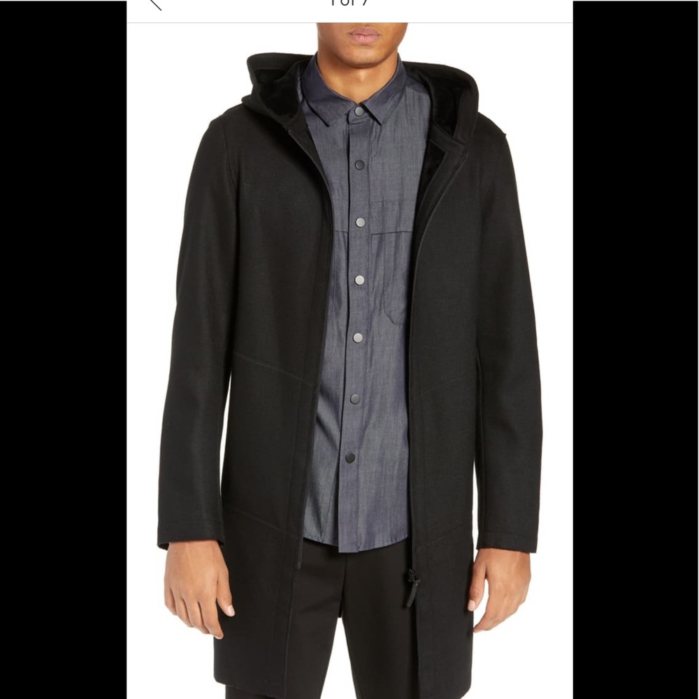 Riverstone Coat Front Zip with Hood